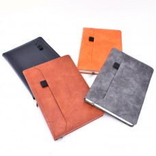 Smart Notebook PU Leather Hardcover with Pocket & Pen Holder